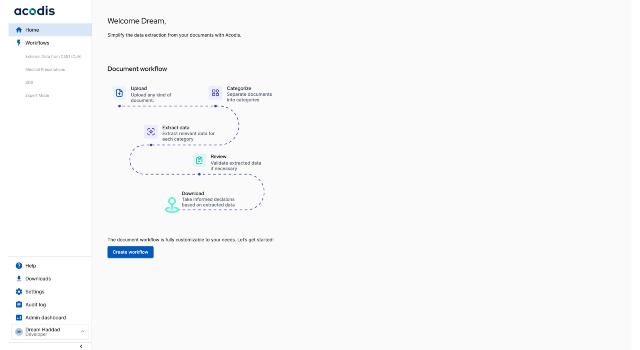 Swiss Startup - Acodis Product Image
