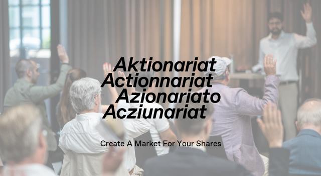 Swiss Startup - Aktionariat Main Image