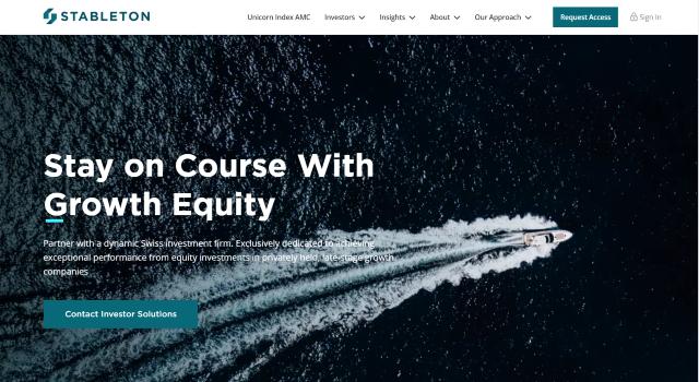 Swiss Startup - Stableton Financial Main Image